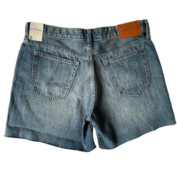 Lucky Brand Los Angeles Boyfriend Denim Shorts Relaxed Summer Style‎ Size 6/28 - Picture 4 of 5